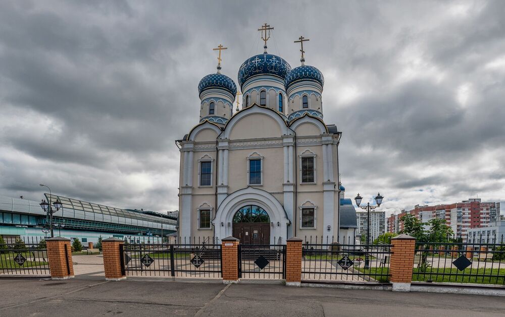 Храм святого праведного воина Феодора Ушакова в Южном Бутове