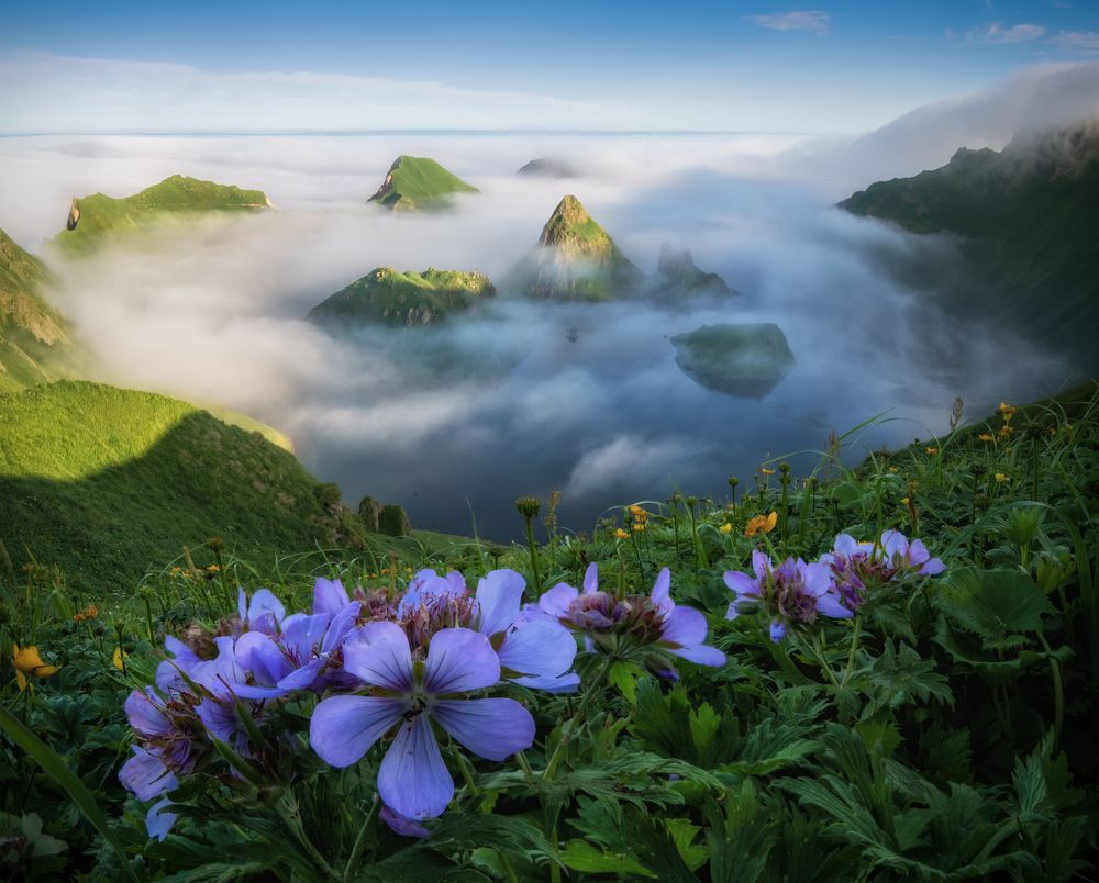 Северные Курилы.
