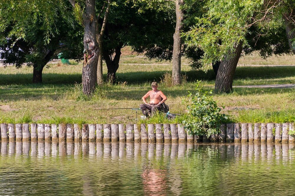 В городском парке