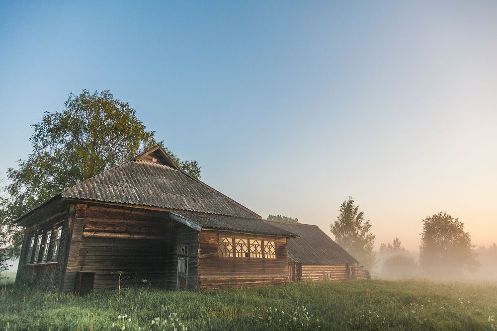 Утро в деревне