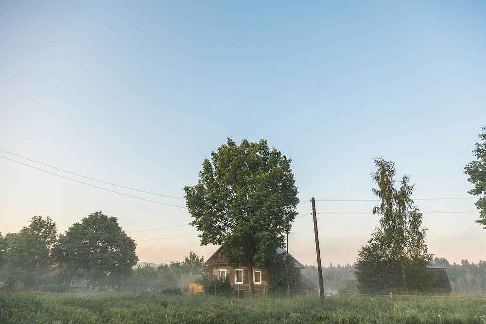Утро в деревне