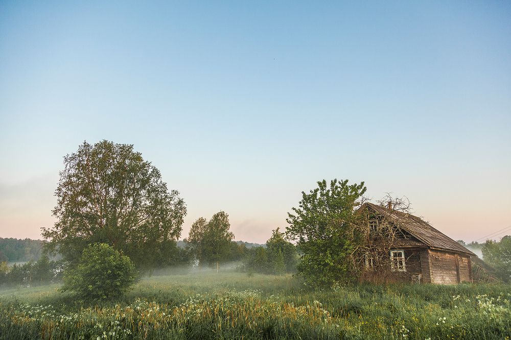 Утро в деревне
