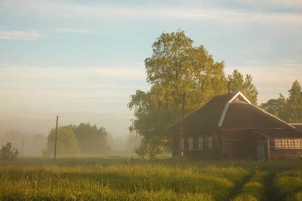 Утренняя прогулка по деревне