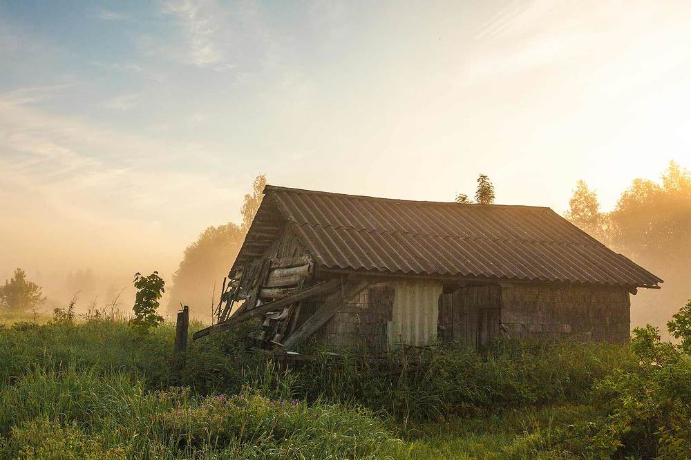 Утренняя прогулка по деревне