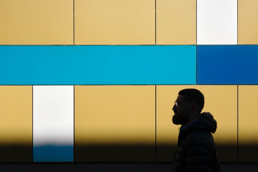 People in urban landscapes