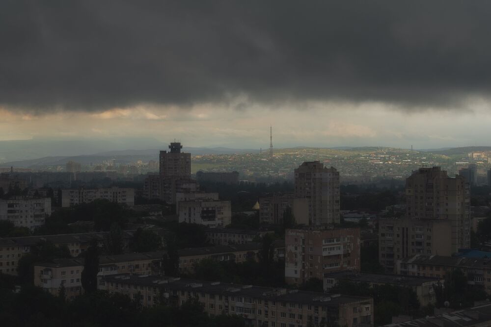 Хмурый Симферополь
