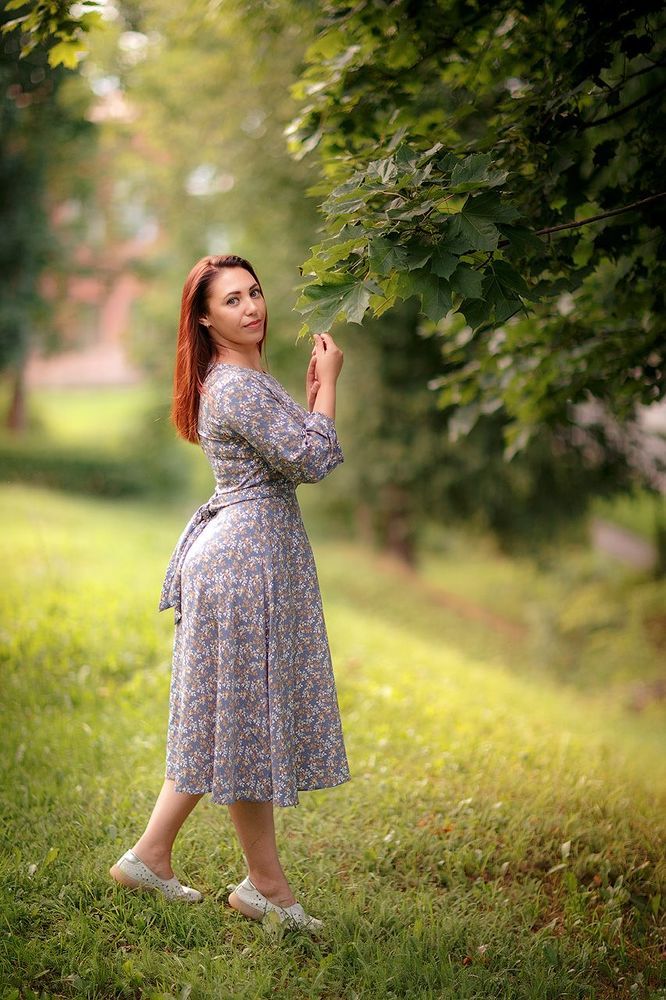 В вечернем парке...