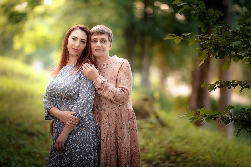 В вечернем парке...