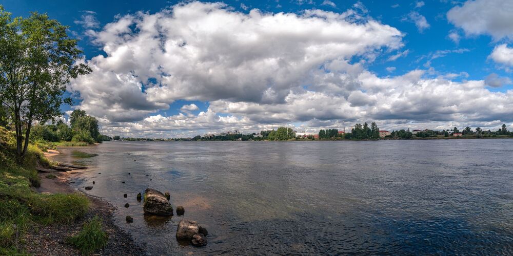 На реке Неве