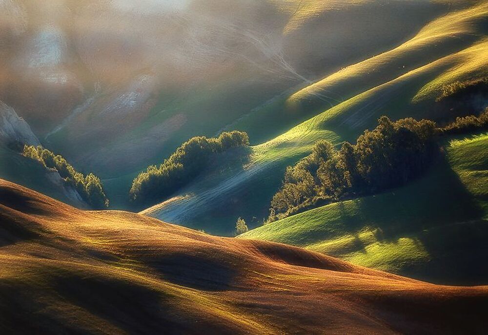 in the light of Tuscany