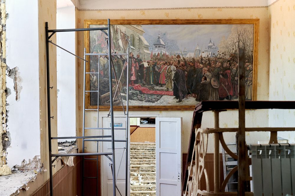 Башкирия восстанавливает школу им. генерала Шаймуратова в г. Петровском, ЛНР