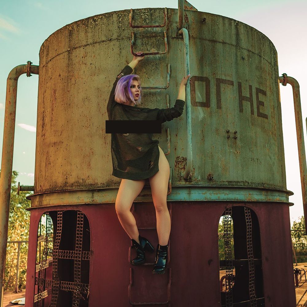 На барже