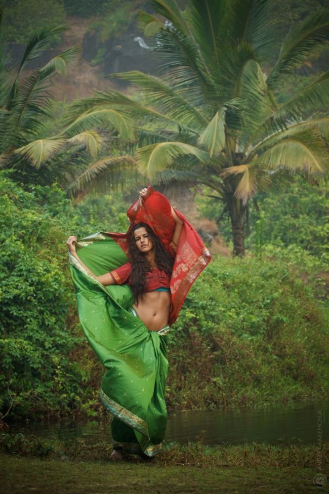 Red in green