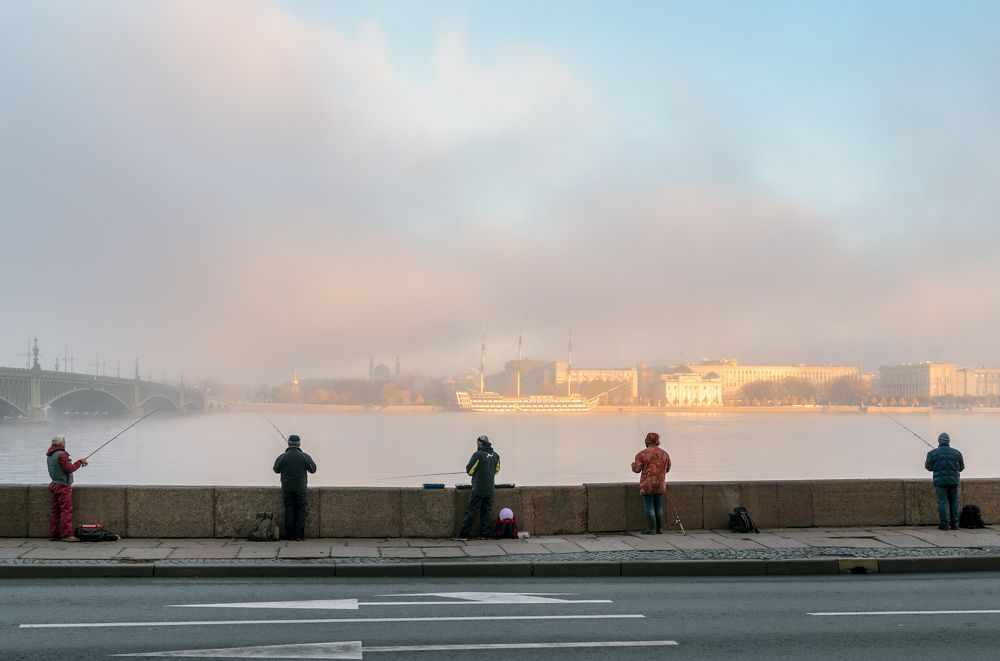 осенняя прогулка по Петербургу...