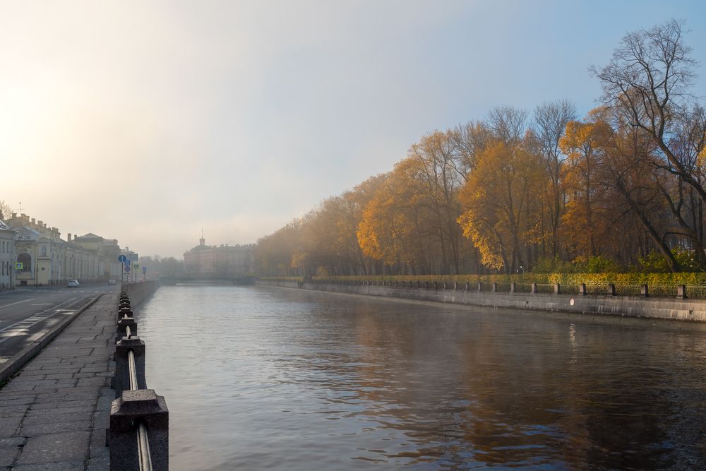 осенняя прогулка по Петербургу...