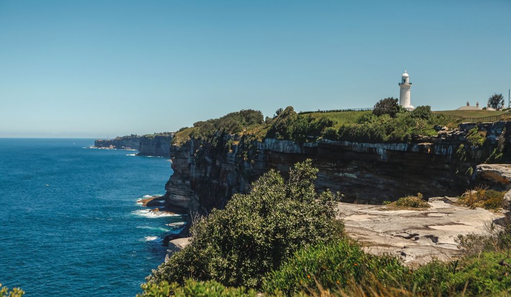 The historic Macquarie Lighthouse