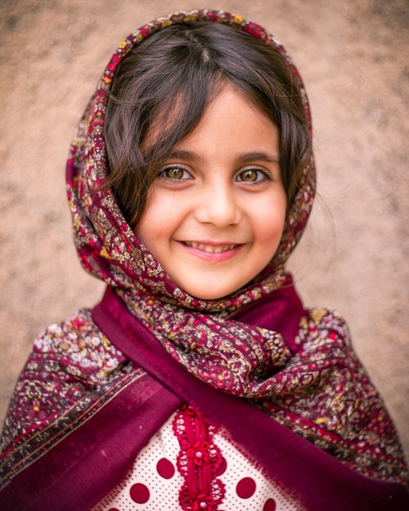 Collection of portraits of girls