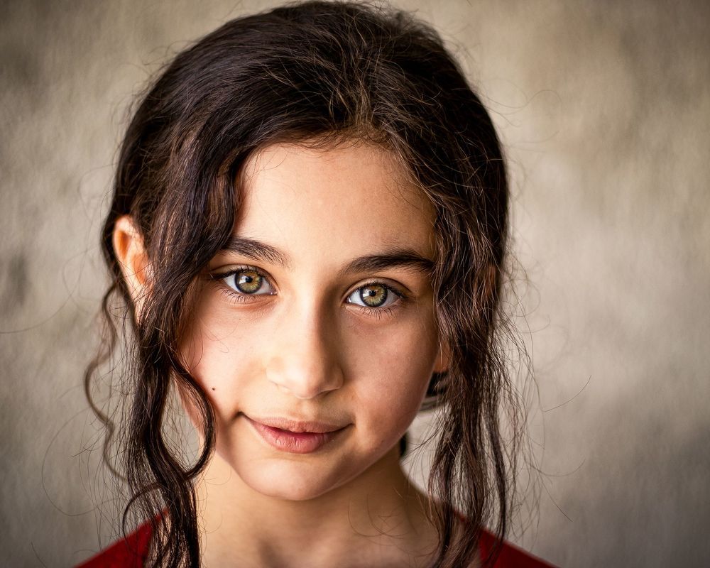Collection of portraits of girls