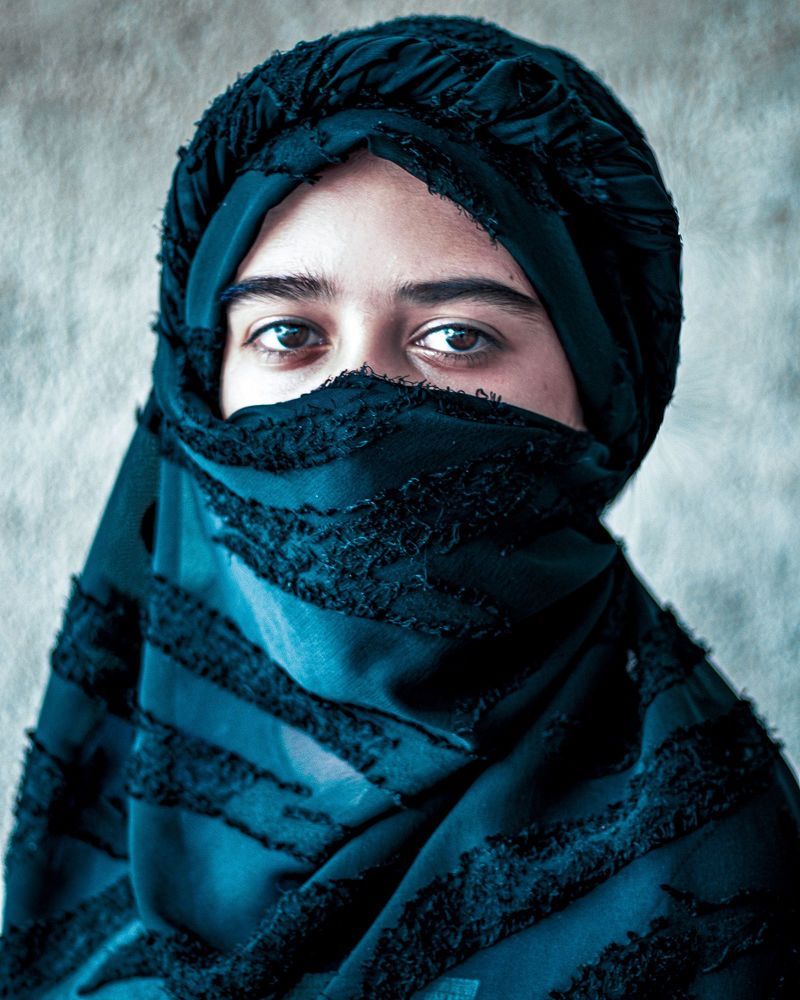 Collection of portraits of girls