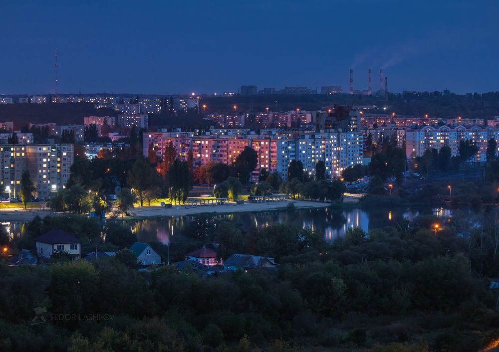 Ночной Старый Оскол