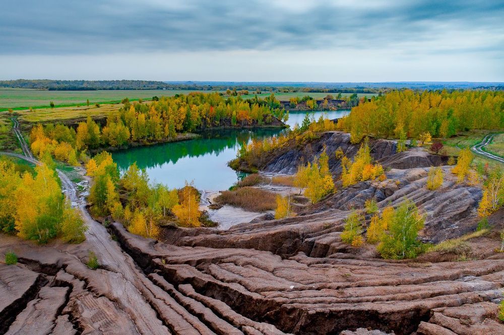 Карьеры в Люторичах. Тульская область.