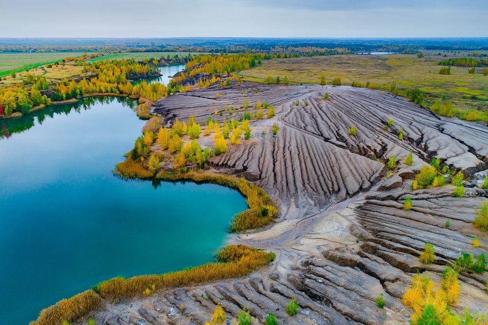 Карьеры в Люторичах. Тульская область.