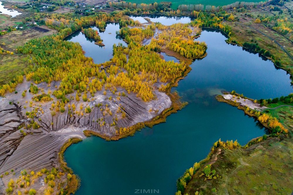 Карьеры в Люторичах. Тульская область.