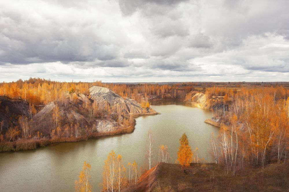 Осенние карьеры.