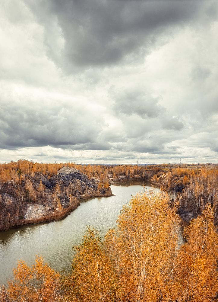 Осенние карьеры.