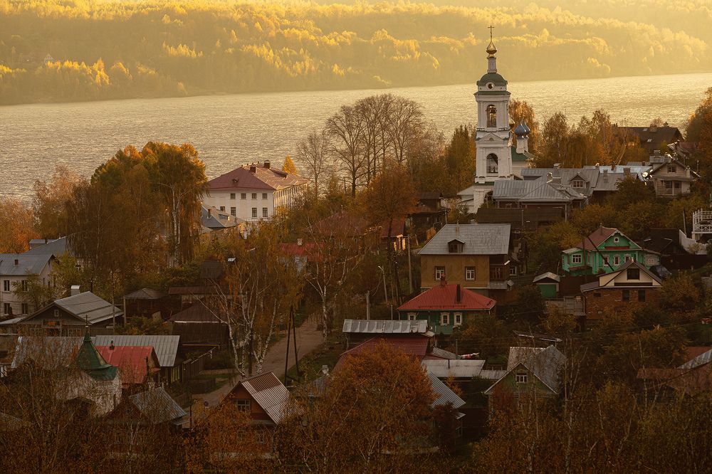 Осень в Плесе