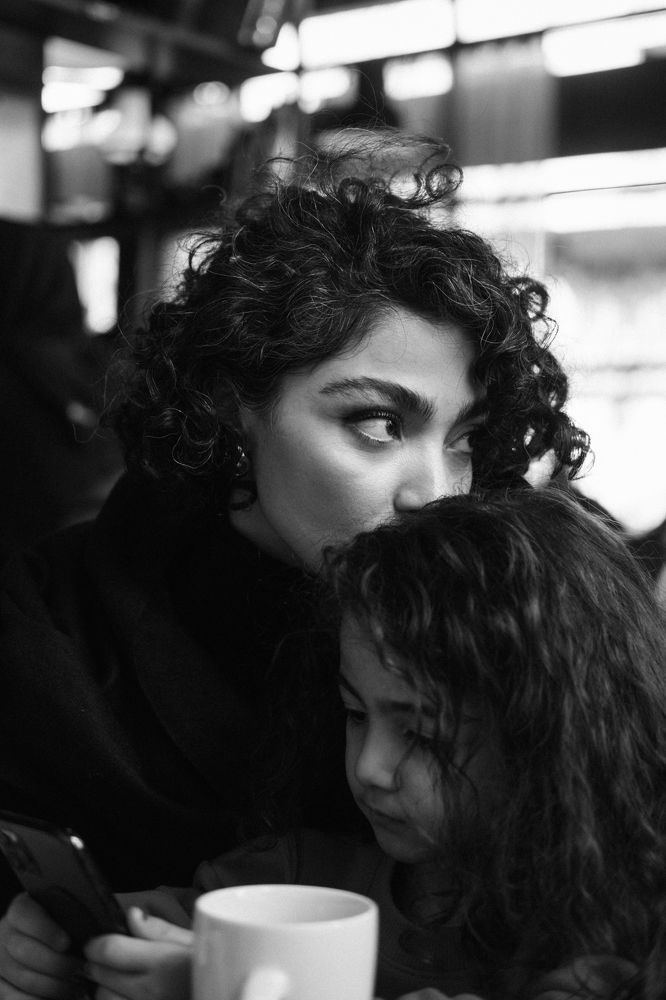 Sepideh and her Daughter