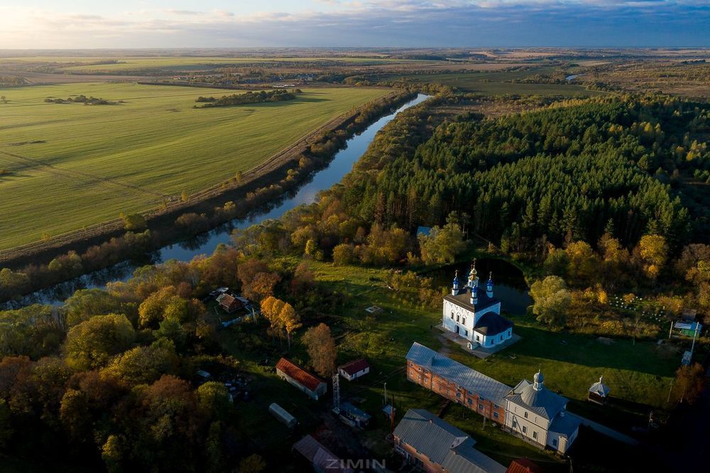 Свято-Введенский Жабынский мужской монастырь. Тульская область.