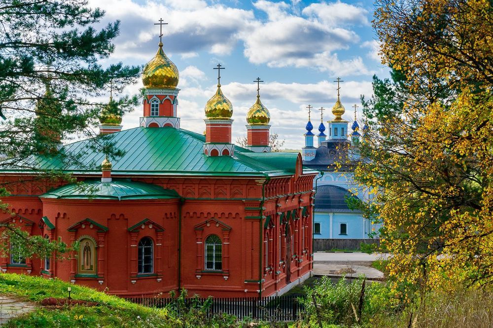 Свято-Введенский Жабынский мужской монастырь. Тульская область.
