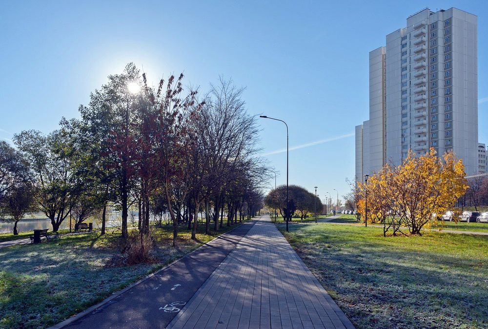 В осеннем парке