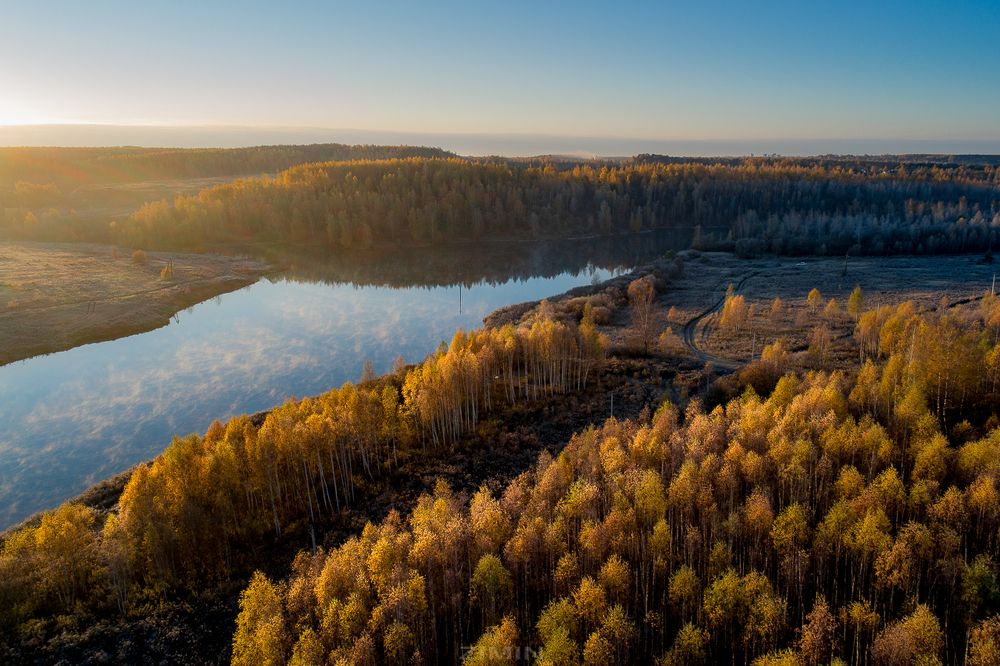 Река Волоть. Тульская область.