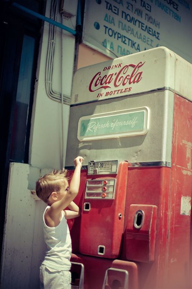 Coca-Cola man