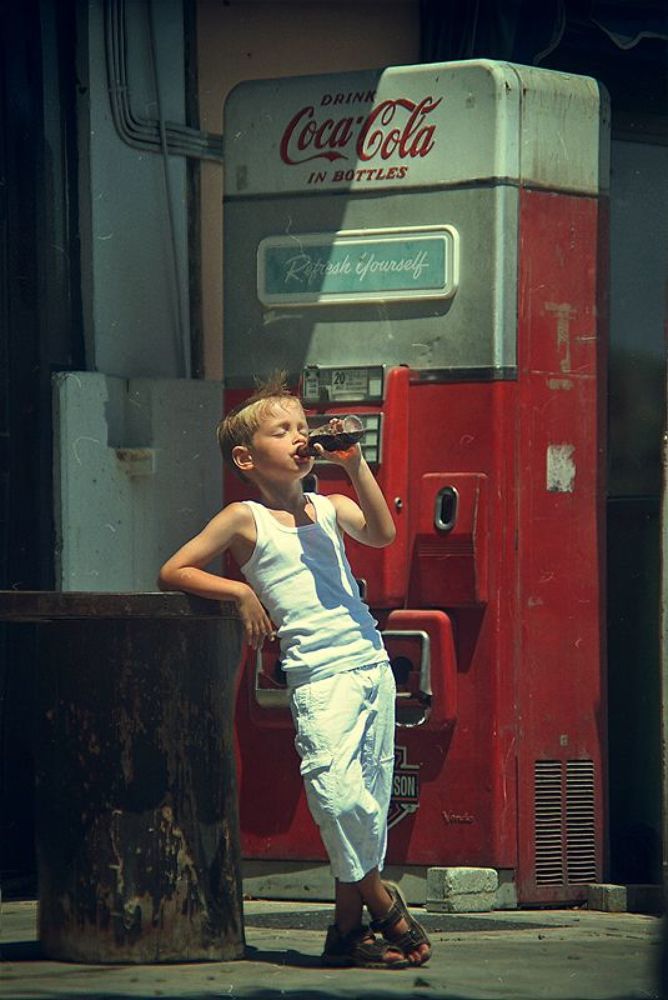 Coca-Cola man