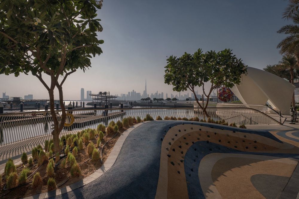 Dubai Creek Harbor Views Daytime