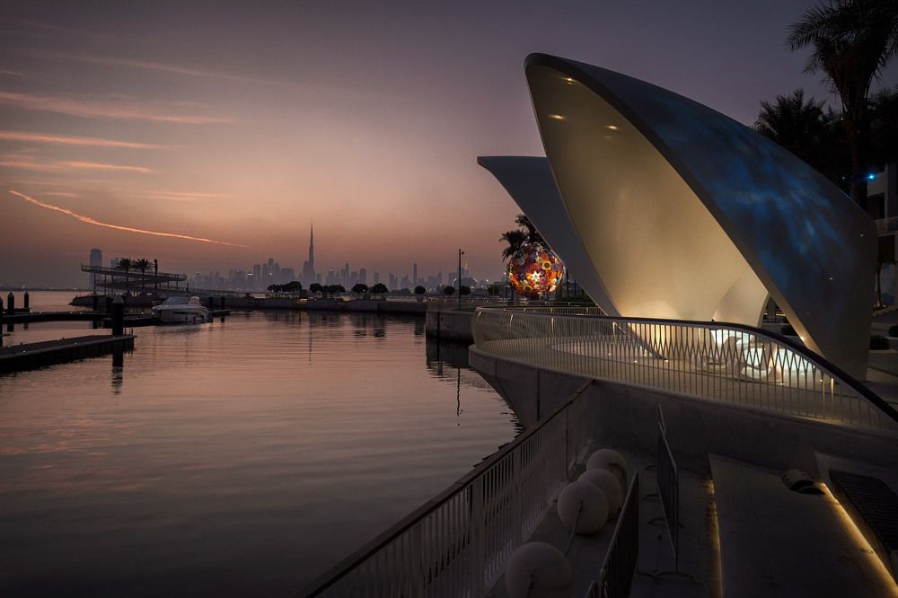 Dubai Creek Harbor Views Night