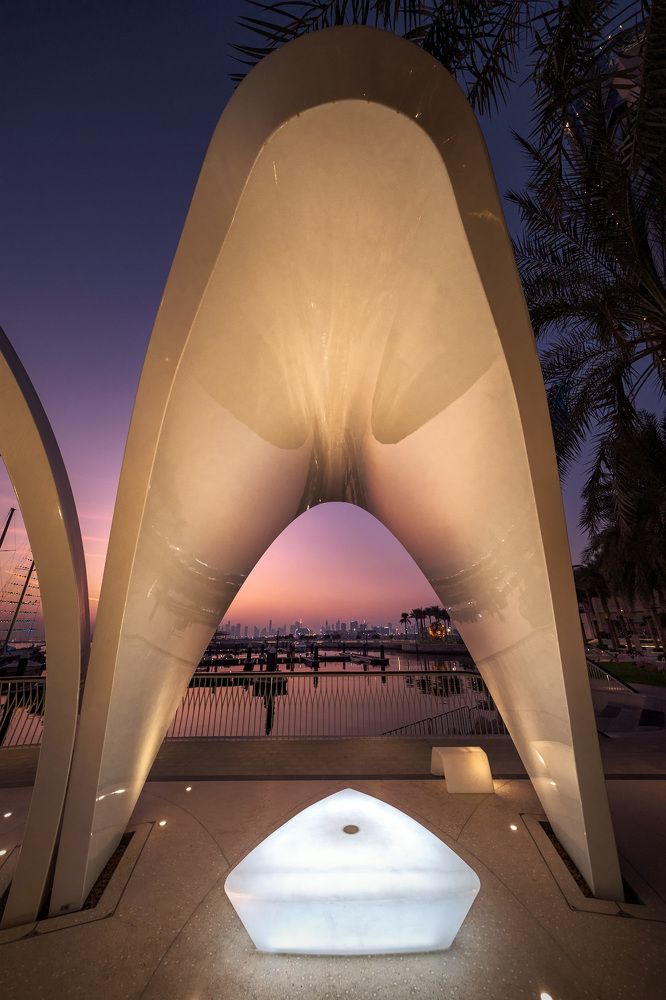 Dubai Creek Harbor Views Night