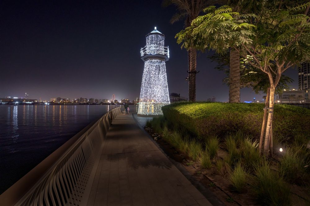 Dubai Creek Harbor Views Night
