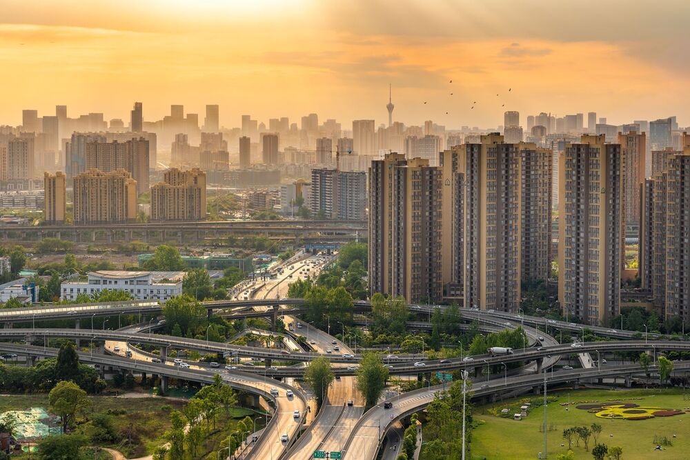 中国城市风光
