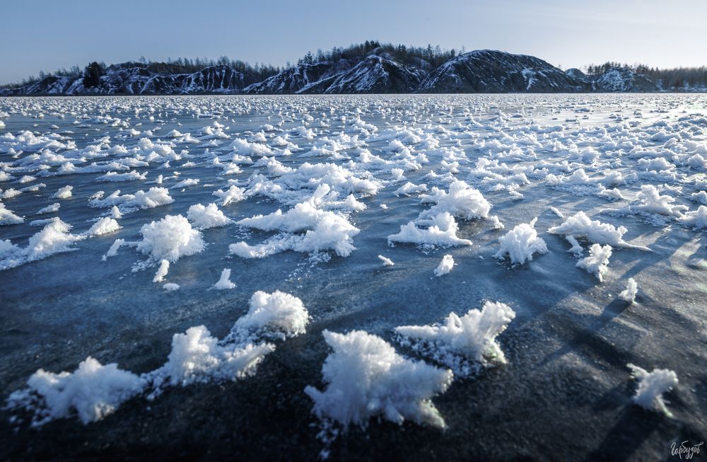 Ледяные цветы в Кондуках
