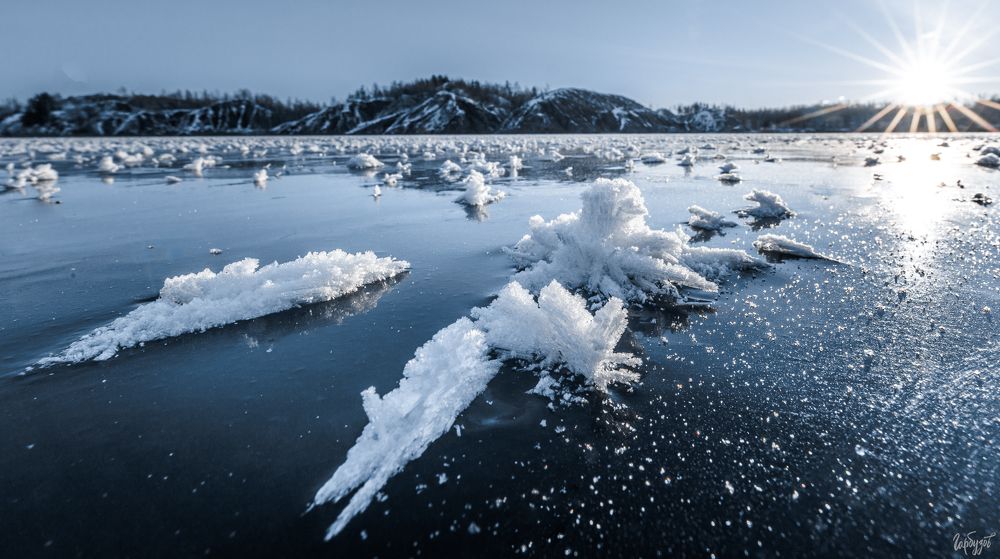 Ледяные цветы в Кондуках