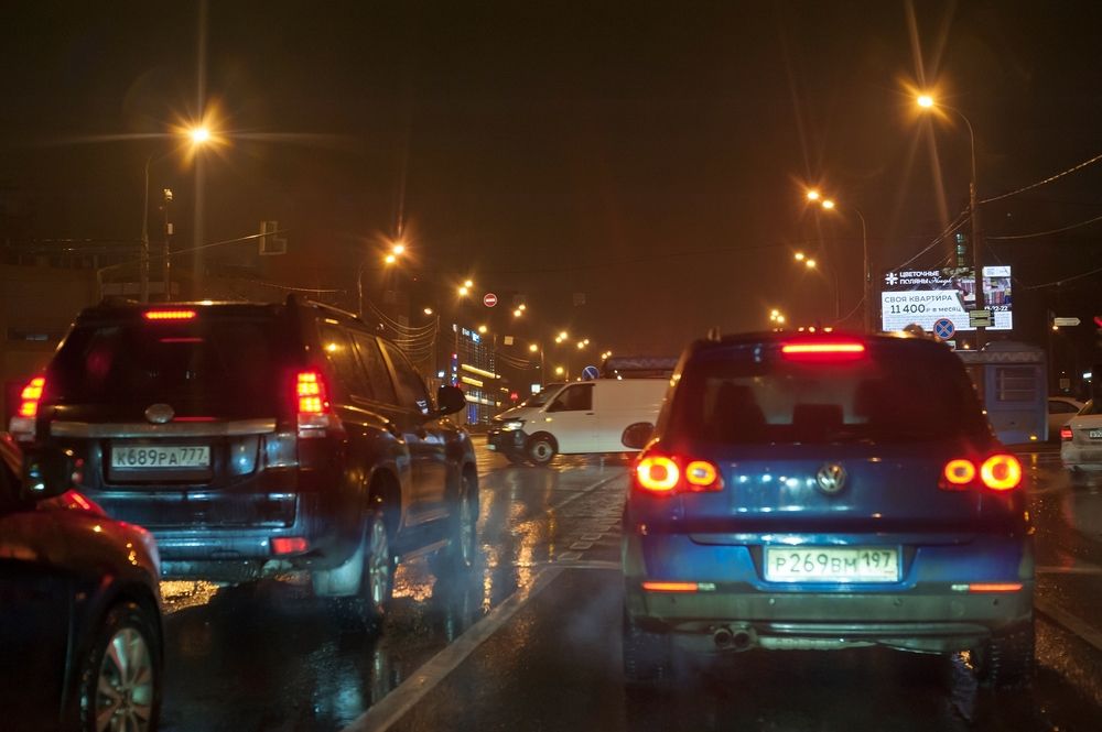 Утром по Москве в декабре