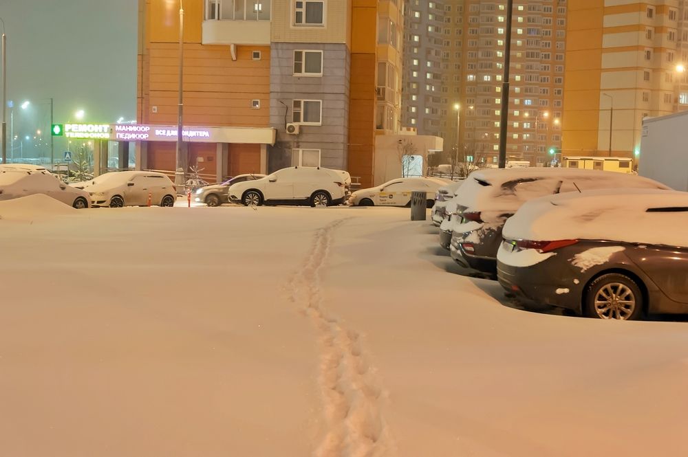 Опять пришла зима