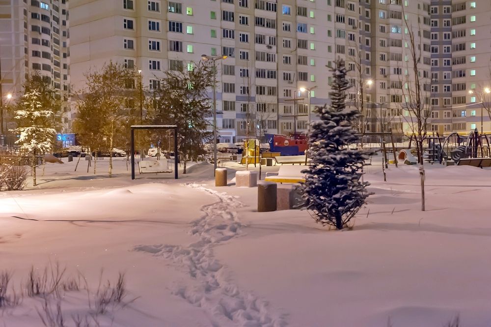 Опять пришла зима