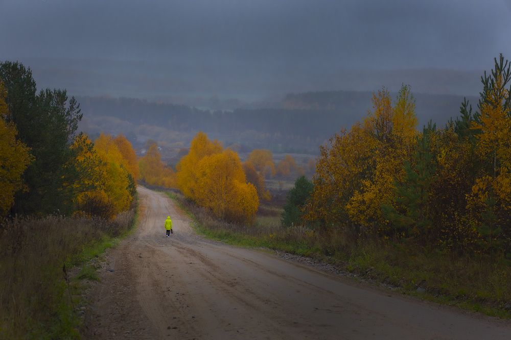 Осень в селе Пежма