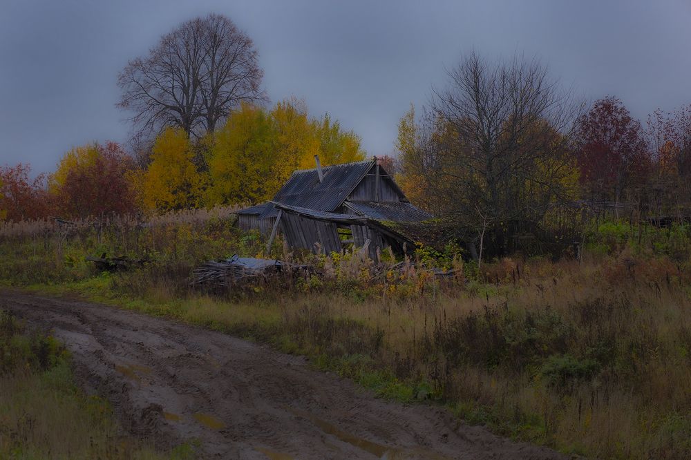 Осень в селе Пежма