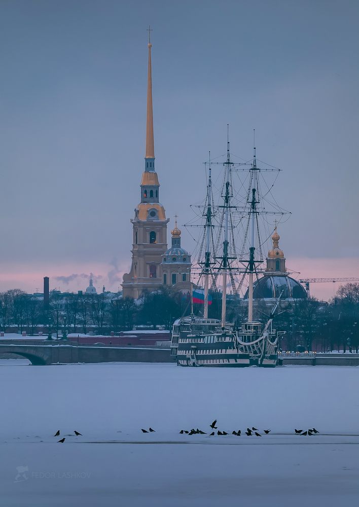 Январский Санкт-Петербург